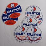 Leuke stickers.   EUROL OLIE., Ophalen of Verzenden