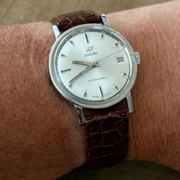 Enicar Star Jewels dress watch uit 1968 beschikbaar voor biedingen