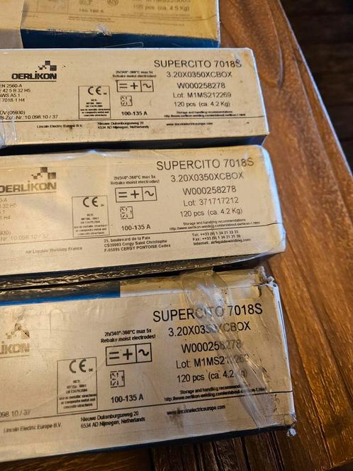 Laselektroden, Doe-het-zelf en Verbouw, Gereedschap | Lasapparaten, Zo goed als nieuw, Ophalen