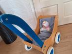 houten poppenwagen, Kinderen en Baby's, Speelgoed | Houten speelgoed, Ophalen of Verzenden, Gebruikt