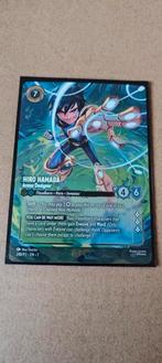 Disney Lorcana Store Champ promo l Hiro Hamada l Enchanted, Ophalen of Verzenden, Zo goed als nieuw, Losse kaart