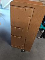 Wesco ladenkast van school 2 stuks 76x38x 14, Huis en Inrichting, Kasten | Ladekasten, Kunststof, Gebruikt, Minder dan 100 cm