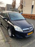 Opel Zafira 1.8 2008 Zwart, Voorwielaandrijving, Stof, 74 €/maand, Zwart