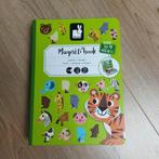 Janod Magneetboek educatief leerspel – Dieren +3jr, Ophalen of Verzenden, Zo goed als nieuw, Puzzelen