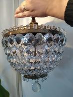 hanglamp kristal, Huis en Inrichting, Lampen | Hanglampen, Glas, Gebruikt, Ophalen