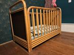 Vintage Rotan ledikant/kinderbedje, Kinderen en Baby's, Ophalen, Gebruikt, Minder dan 140 cm, Minder dan 70 cm