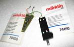 Marklin 74460 Decoder + 74490 Elektrische wisselaandriving, Hobby en Vrije tijd, Modeltreinen | H0, Wisselstroom, Gebruikt, Rails