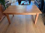 Grene eettafel, Huis en Inrichting, Tafels | Eettafels, Ophalen, Gebruikt, 50 tot 100 cm, Vijf personen of meer
