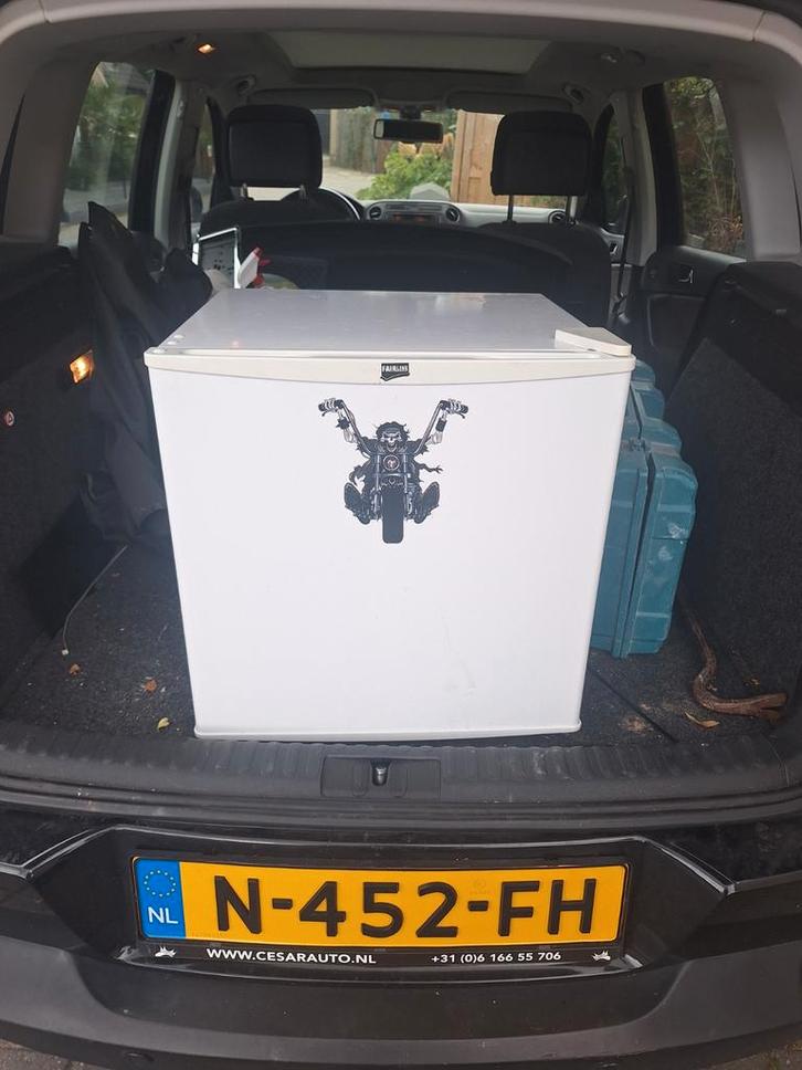 Koelkastje met vriesvak - Ideaal voor Hotel/Camping, Witgoed en Apparatuur, Koelkasten en IJskasten, Gebruikt, Met vriesvak, Minder dan 75 liter