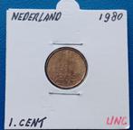 1 cent 1980 - Juliana (a) UNC, Postzegels en Munten, Munten | Nederland, Verzenden, Koningin Juliana, 1 cent, Losse munt