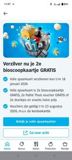 Bioscoop Zegels Albert Heijn voor 2de kaartje gratis.