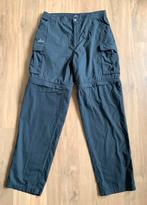 Nomad afritsbare donkergrijze outdoor broek maat L, Maat 52/54 (L), Wandelen of Outdoor, Ophalen of Verzenden, Zo goed als nieuw