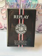 Replay - tank custom for him 30ml EDT, Sieraden, Tassen en Uiterlijk, Uiterlijk | Parfum, Ophalen of Verzenden, Nieuw