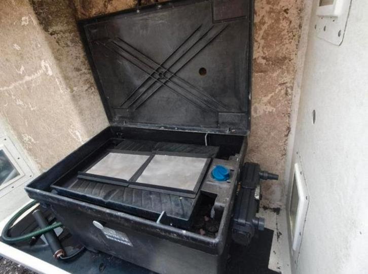 oase filter met ingebouwde zeef Oase screentex, Tuin en Terras, Vijver-toebehoren, Gebruikt, Vijverfilter, Ophalen