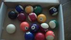 poolballen  biljart   set    diameter 50.8 mm, Ophalen, Zo goed als nieuw, Pooltafel