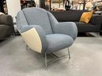 Nieuw Leolux Anton Fauteuil stof leer Design stoel, Leolux, Nieuw, 75 tot 100 cm, Ophalen of Verzenden