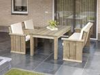 NIEUW TUINSET GEIMPREGNEERD GRENEN, Ophalen, Nieuw, Rechthoekig, Hout