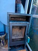 Mooi hout kachel te koop, Huis en Inrichting, Ophalen of Verzenden, Gebruikt, Hout, Houtkachel