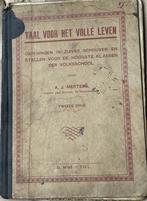 Oud schoolboekje: Taal voor het volle leven, Ophalen of Verzenden, Zie foto’s