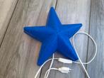 Wandlamp blauwe ster, Ophalen, Zo goed als nieuw, Wanddecoratie