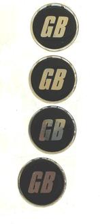 GB sticker set Classic Mini., Auto diversen, Wieldoppen, Ophalen, Nieuw