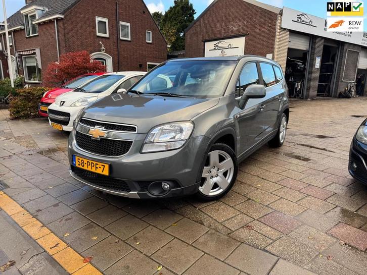 Chevrolet Orlando 1.8 LTZ 7-personen/AIRCO/NAVI/PDC/NAP/CRUI, Auto's, Chevrolet, Bedrijf, Te koop, Orlando, ABS, Airbags, Airconditioning