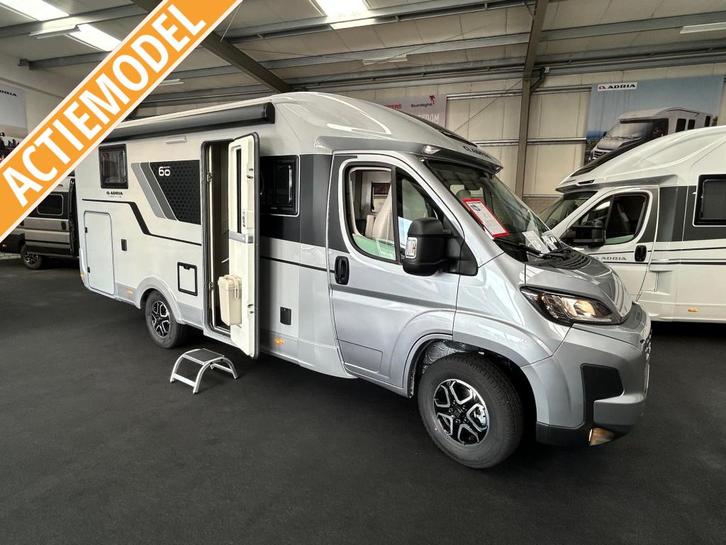 Adria Compact DL 60 Years Selection, Caravans en Kamperen, Campers, tot en met 3, Half-integraal, Adria, Fiat, Diesel, Automaat