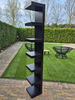 wandrek Lack zwart 190 x 30 6 planken, Huis en Inrichting, Woonaccessoires | Wandplanken en Boekenplanken, Ophalen, Zo goed als nieuw