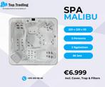 Jacuzzi Malibu (Balboa) - 5 pers. - 220x220cm - 68 jets!, Ophalen, Nieuw, Afdekzeil