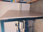 Kantoortafel, kantinetafel, overlegtafel of werktafel, Ophalen, 150 tot 200 cm, Vierkant, Zo goed als nieuw