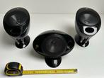 KEF KHT 2005.2 zwart Satelliet Speakers - Set van 3, Overige merken, Gebruikt, Ophalen of Verzenden, 60 tot 120 watt