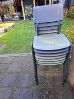 Schoolstoelen 7 stuks, Ophalen, Bruin, Vijf, Zes of meer stoelen