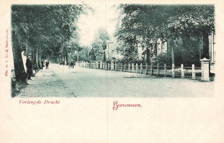 Heerenveen, Velengde Dracht (Rond 1900) 130007, Verzamelen, Ansichtkaarten | Nederland, Ongelopen, Friesland, Voor 1920, Verzenden