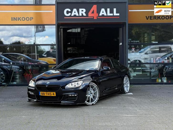 BMW 6-serie 640i High Executive CUSTOMUITLAAT/PANO/B&O/20INC, Auto's, BMW, Bedrijf, Te koop, 6-Serie, 360° camera, ABS, Achteruitrijcamera