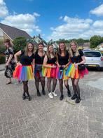 6 gekleurde tutu rokken, Maat 38/40 (M), Carnaval, Ophalen of Verzenden, Zo goed als nieuw