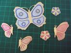 set geborduurde vlinders, Ophalen of Verzenden, Nieuw, Overige thema's, Overige typen