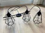 EGLO Hanglamp Tarbes zwart 3xE27, Ophalen, Zo goed als nieuw, 75 cm of meer