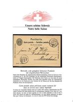 gelopen postkaart Zwitserland - Schweiz, Ophalen of Verzenden, 1920 tot 1940, Gelopen, Friesland
