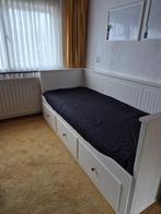 Ikea uitschuifbed, Ophalen, 90 cm, Tweepersoons, Hout