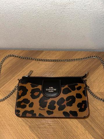 Coach Tigerprint Leopard bag beschikbaar voor biedingen
