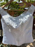 Bustier met prachtig borduur van kralen Nieuw, Ophalen of Verzenden, Nieuw, Wit, Accessoires