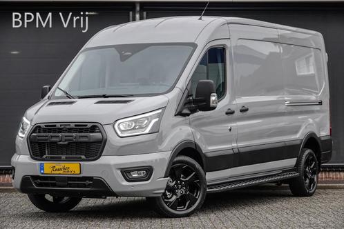 Ford Transit L3H2 | 2.0Tdci 165Pk | 350 | Raptor Edition | 2, Auto's, Bestelauto's, Bedrijf, Te koop, 360° camera, ABS, Achteruitrijcamera