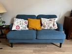 Blauwe IKEA bank, Ophalen, 150 tot 200 cm, Tweepersoons, 75 tot 100 cm