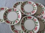 8 Biltons England Gebaks / Salade Borden / Groente decor, Keramiek, Ophalen of Verzenden, Zo goed als nieuw, Bord(en)
