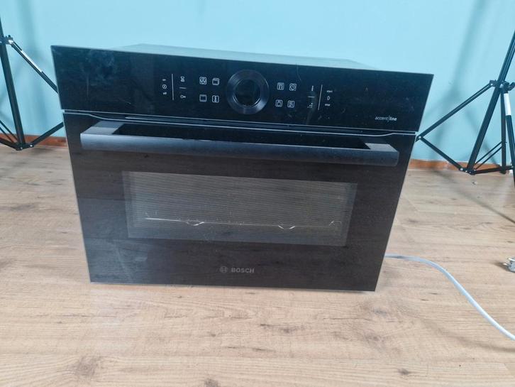 Bosch cbg855nc0 compacte oven met defect, Witgoed en Apparatuur, Ovens, Zo goed als nieuw, 45 tot 60 cm, Ophalen of Verzenden