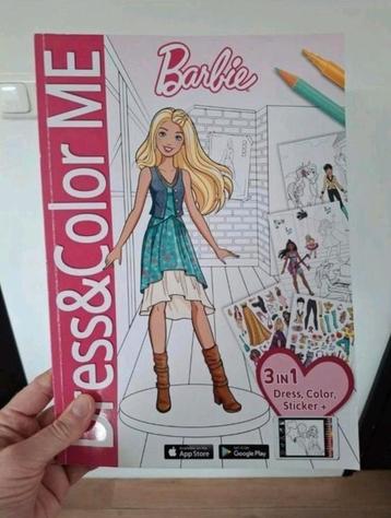Kleurboek Barbie dress & color mee beschikbaar voor biedingen