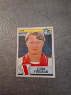 Panini sticker Voetbal 91. Speler Stefan Petterson Ajax., Verzenden, Zo goed als nieuw, Sticker