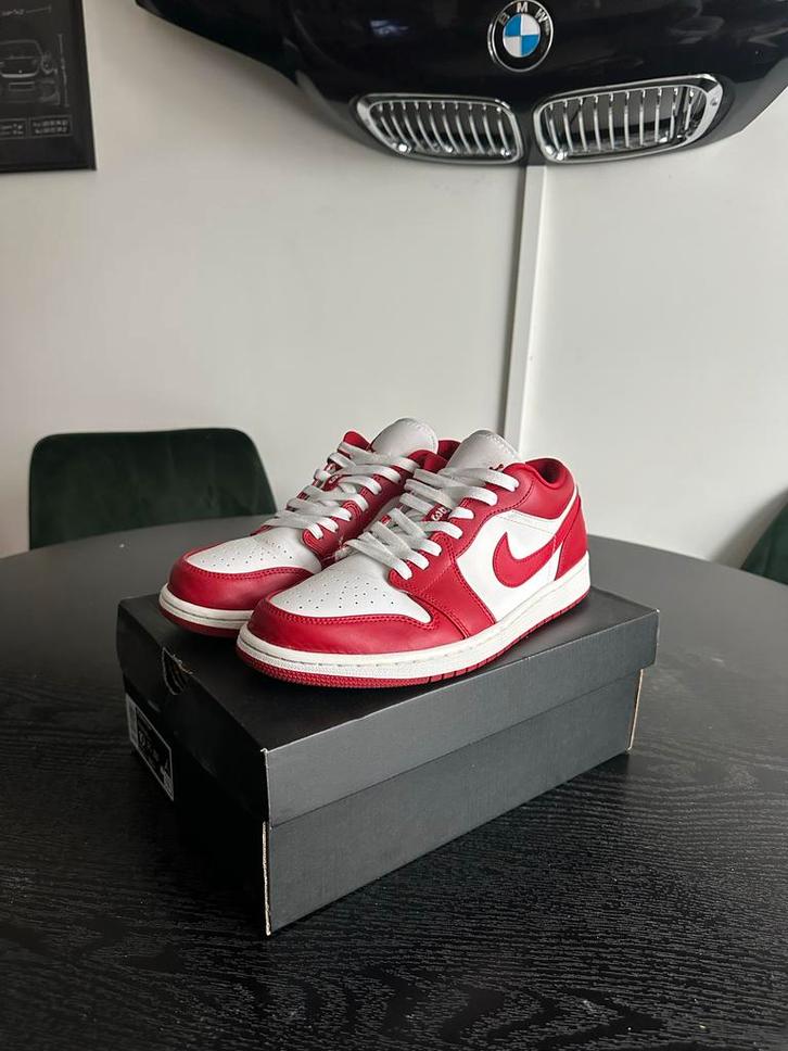 Air Jordan 1 Low EU44, Kleding | Heren, Schoenen, Zo goed als nieuw, Sneakers of Gympen, Wit, Ophalen of Verzenden