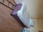 Elektrisch verstelbaar bed, Ophalen, 90 cm, Eenpersoons, Bruin