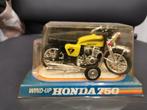 Honda 750, Hobby en Vrije tijd, Modelauto's | 1:24, Ophalen of Verzenden, Zo goed als nieuw, Motor, Bburago
